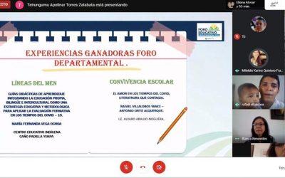 Con experiencias significativas La Paz y Astrea representarán al Cesar en el Foro Educativo Nacional