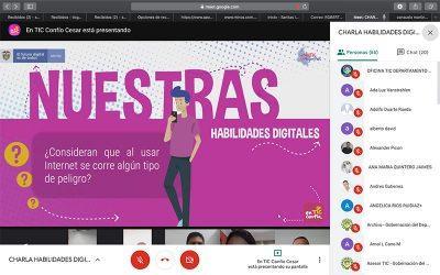 Gobierno del Cesar comenzó implementación del programa para el buen uso de herramientas tecnológicas “En TIC Confío”