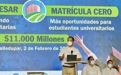 Padres de familia y estudiantes pueden estar tranquilos, tenemos matrícula cero en la UPC y UNAD para este semestre: Monsalvo