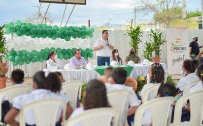 En el colegio ‘Ángela María Suárez’, de Becerril, Gobierno del Cesar inicia construcción del Plan de Infraestructura Educativa