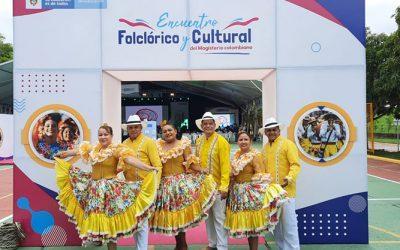 Magisterio del Cesar participó en el encuentro nacional folclórico y cultural del magisterio colombiano